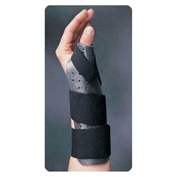 Splint Thumb Spica Wrist/Thumb Black Size Small/Medium Right Ea